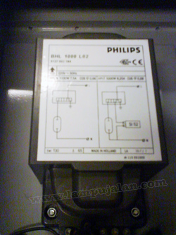 Ballast BHL 1000 Watt  Philips 